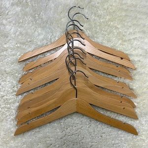 New - Real Wood Kids Hangers (Pack of 10)
